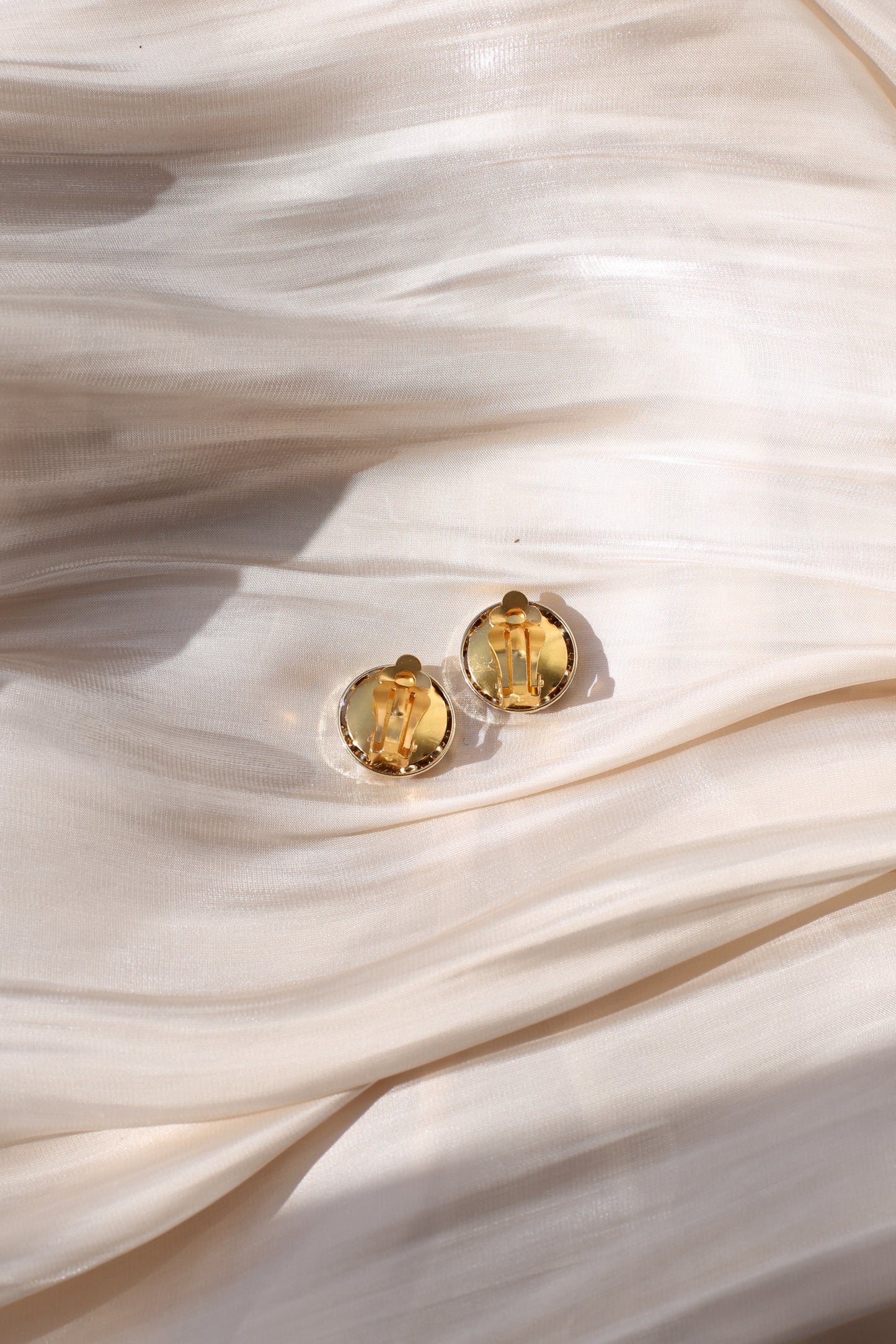 Alma Vintage Perlen-Clip-Ohrringe