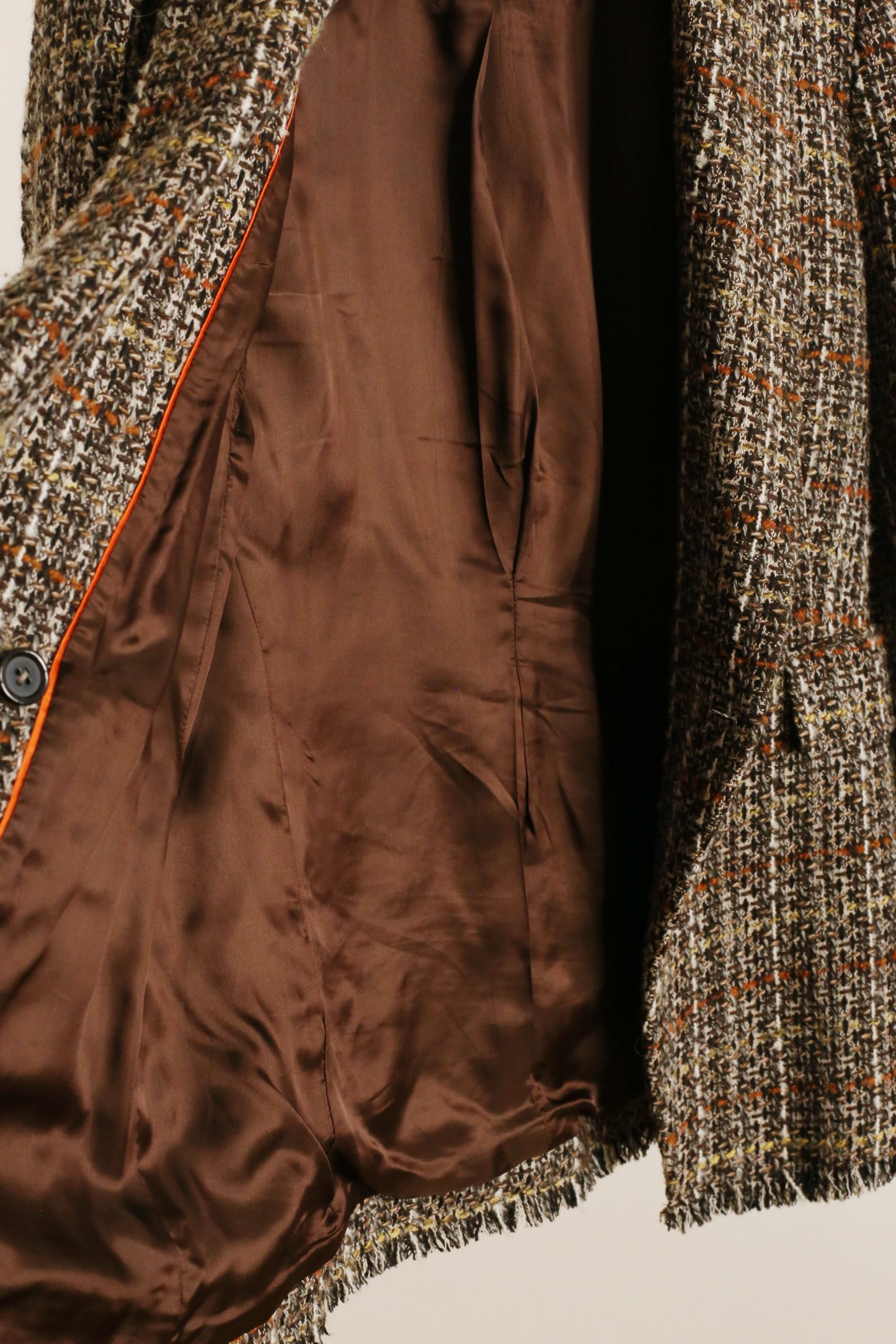 DonnaEffe Milano Textured Tweed Blazer