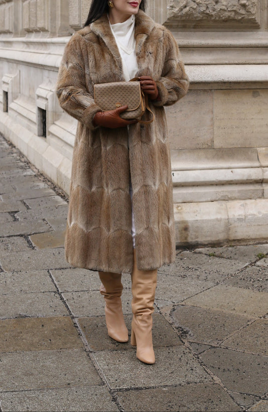 Vintage Bisam Coat "Charlotte"