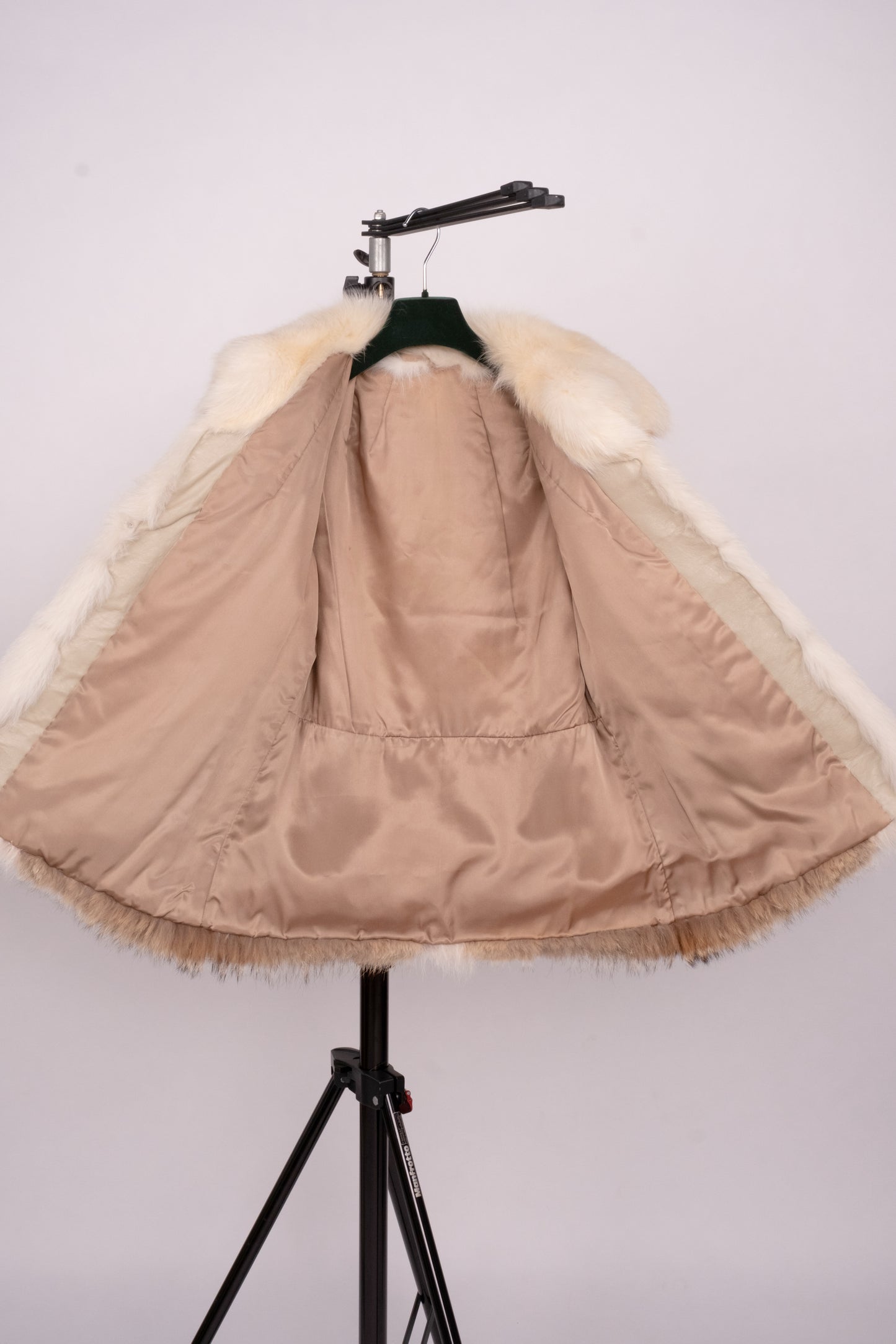 Vintage Golden Brown Fur Jacket “Anouk”