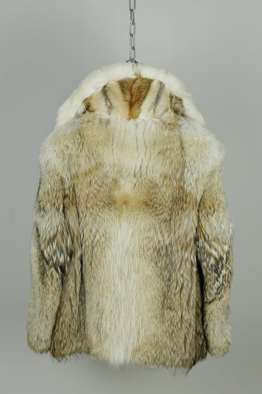 Vintage Golden Brown Fur Jacket “Anouk”