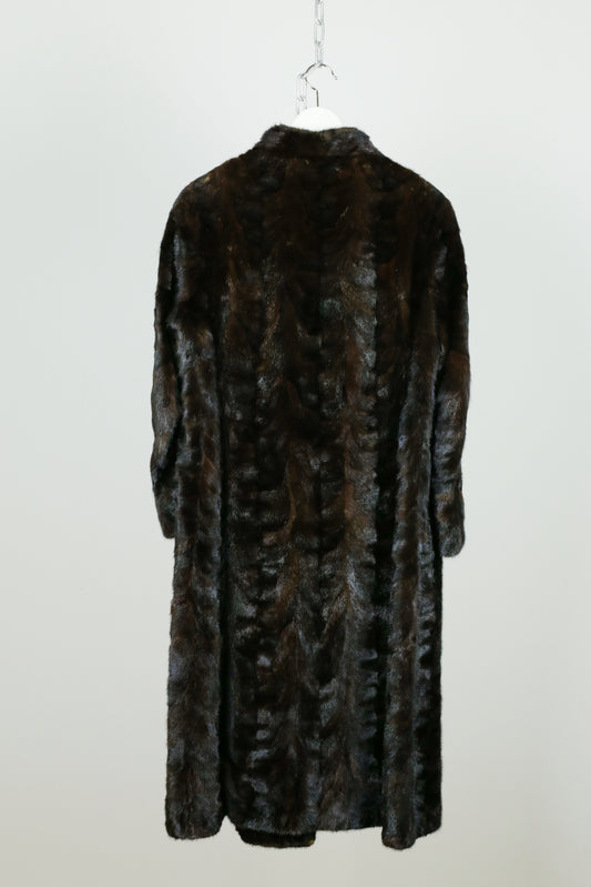 Vintage Black Mink Coat “Cathlyn”