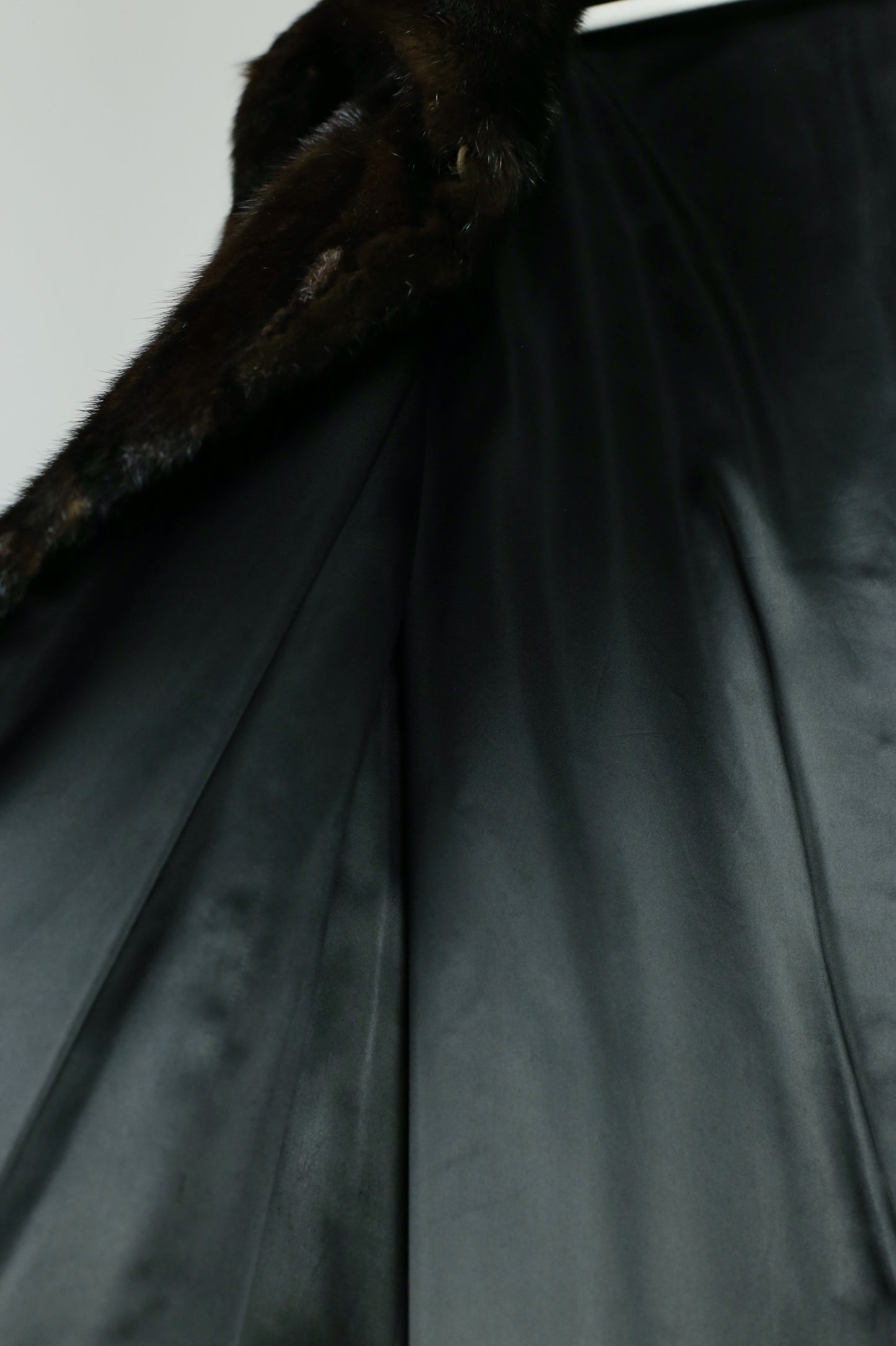 Vintage Black Mink Coat “Cathlyn”