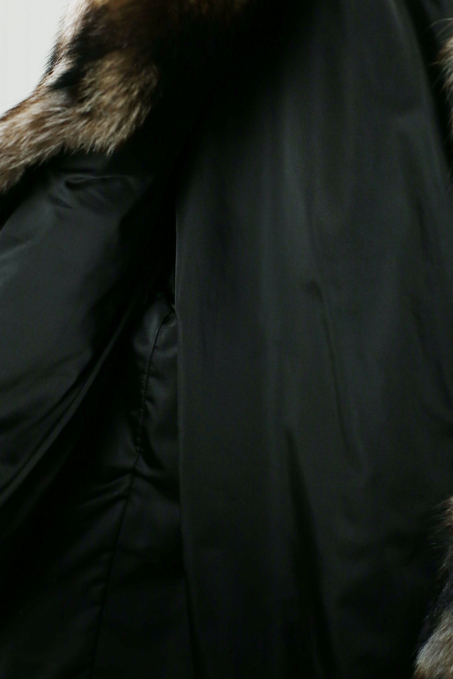 The Striped Fur Statement Jacket "Sophia"