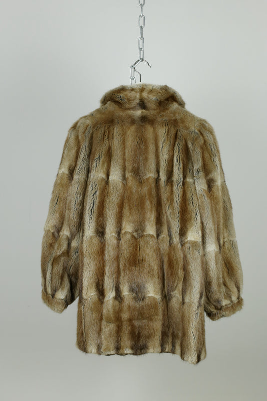 Vintage Golden Bisam Jacket "Anna"