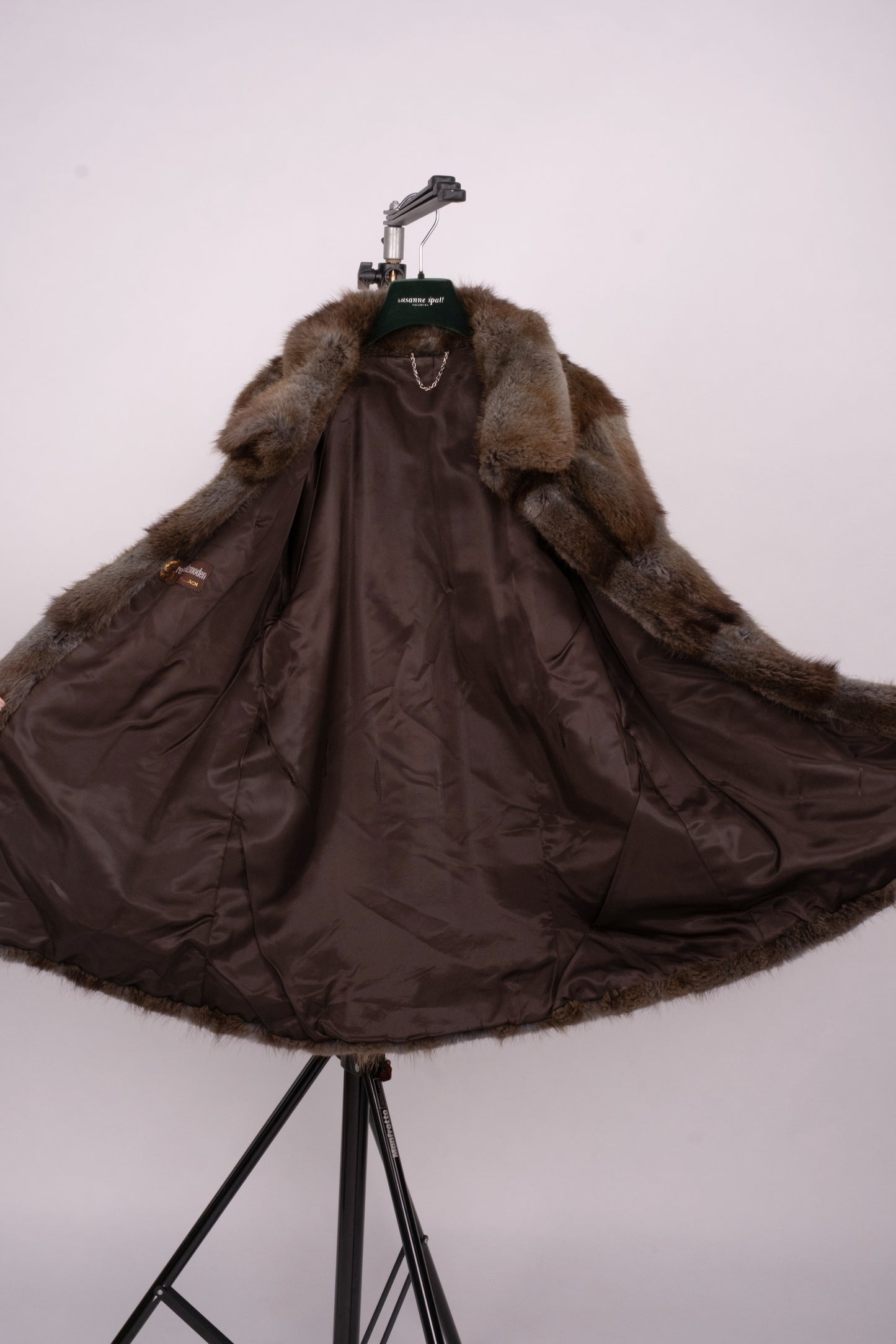 Classic Silver-Brown Mink Coat "Vanessa"