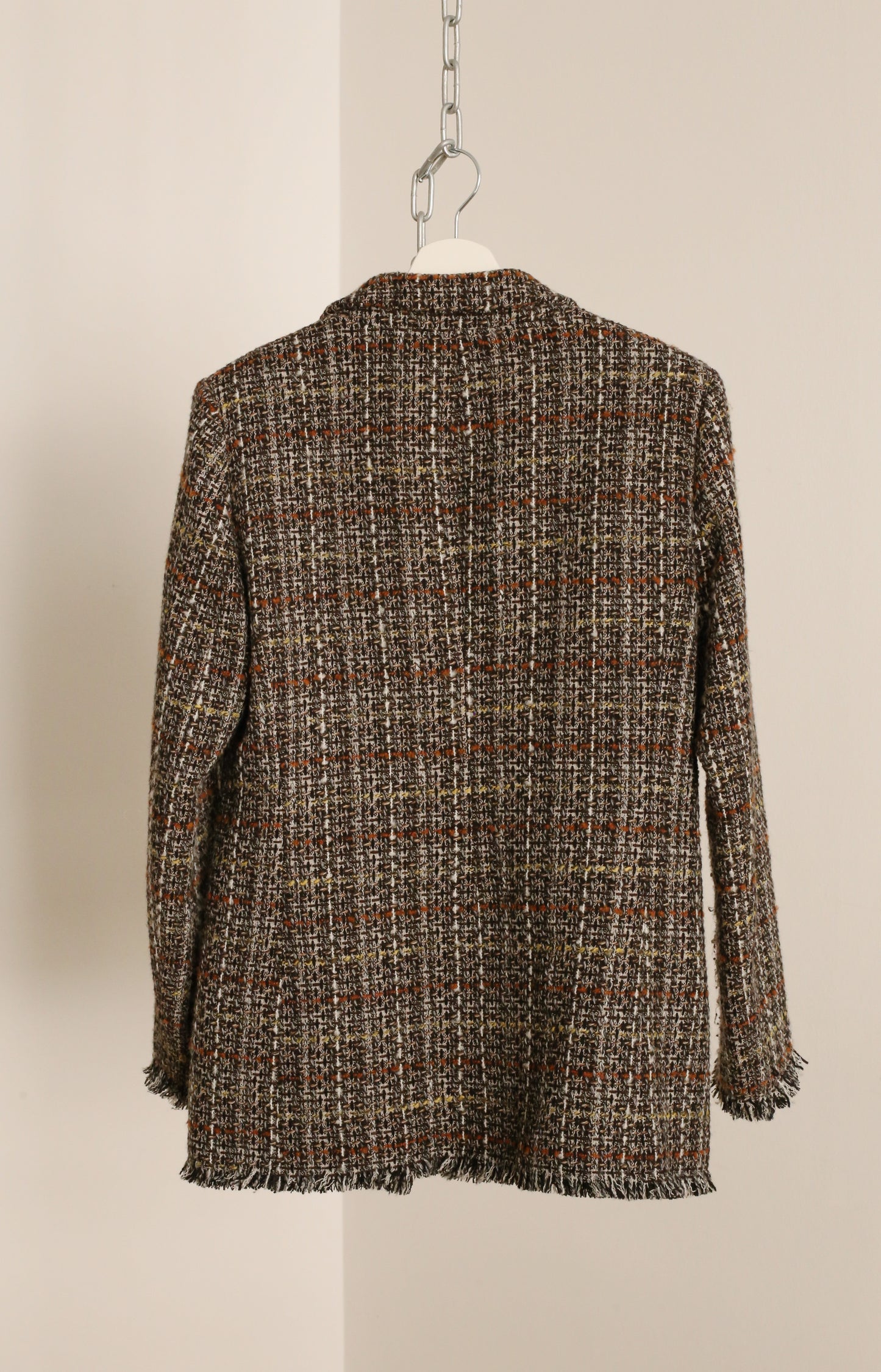 DonnaEffe Milano Textured Tweed Blazer
