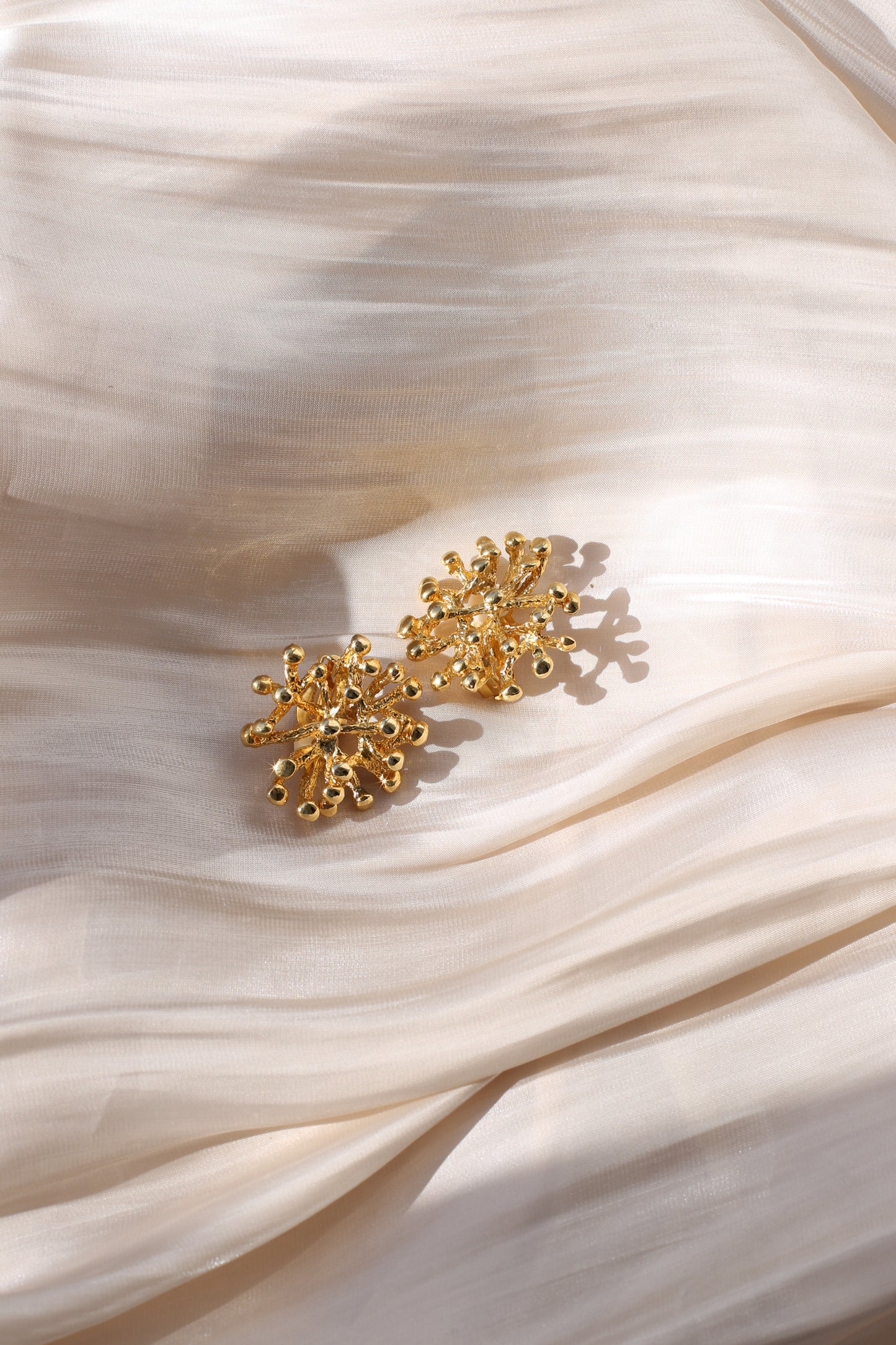 Fiorella Vintage Starburst Clip-Ohrringe