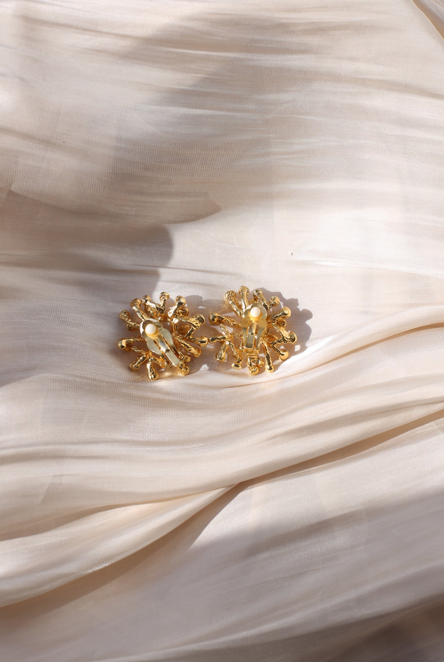 Fiorella Vintage Starburst Clip-Ohrringe