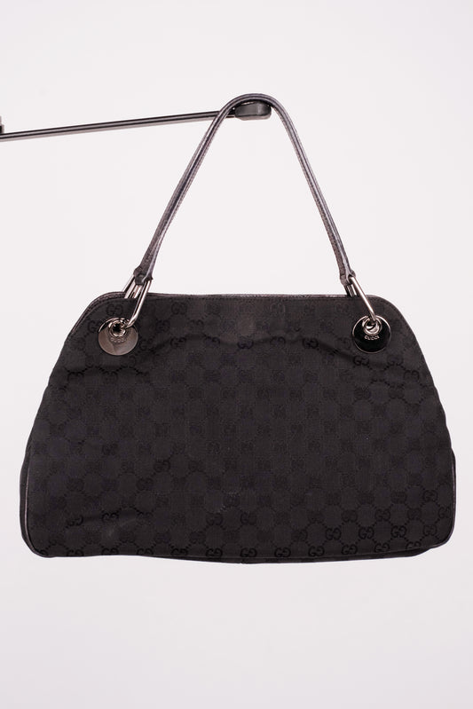 Vintage Gucci GG-Logo-Canvas Bag from the late-1990s