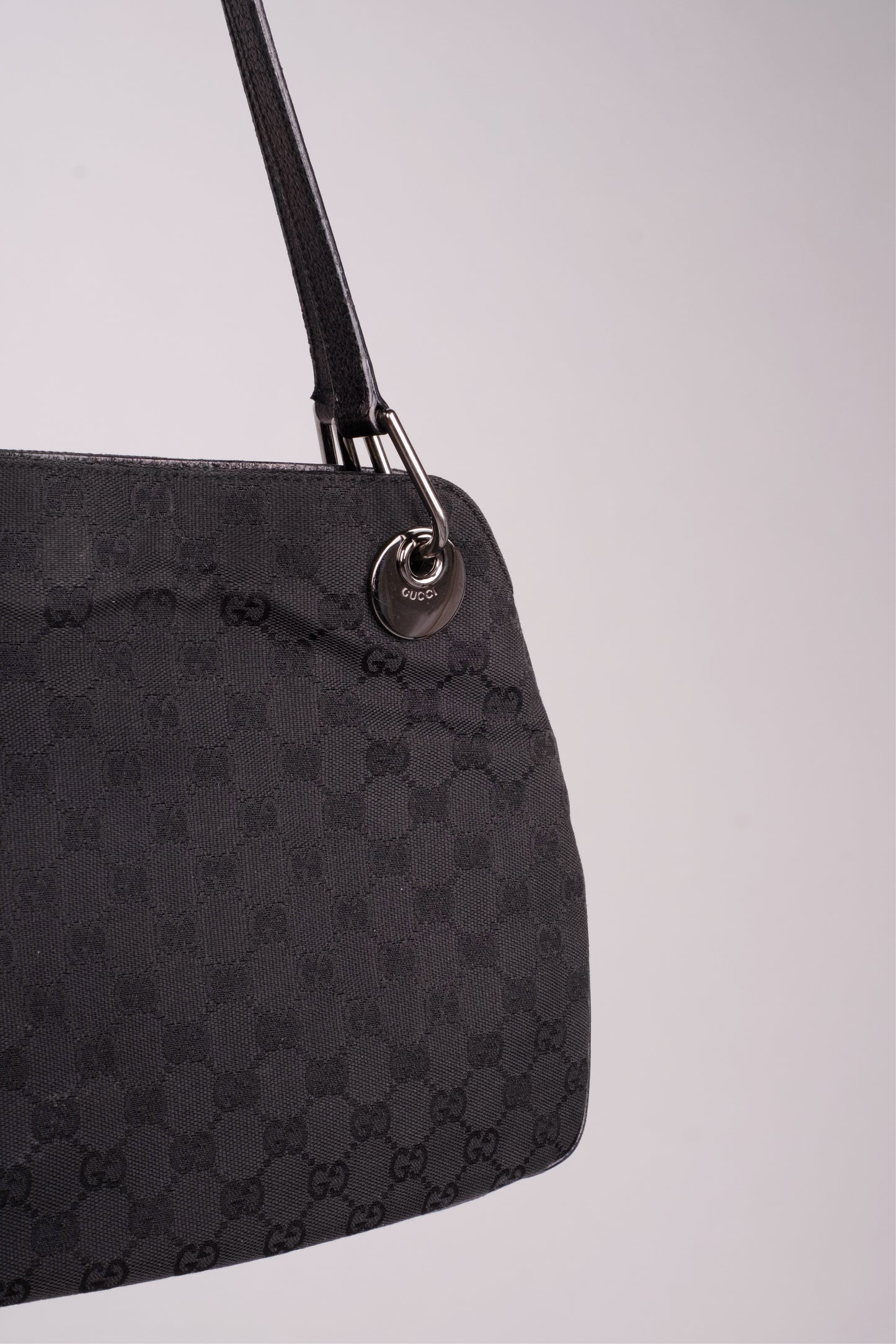 Vintage Gucci GG-Logo-Canvas Bag from the late-1990s