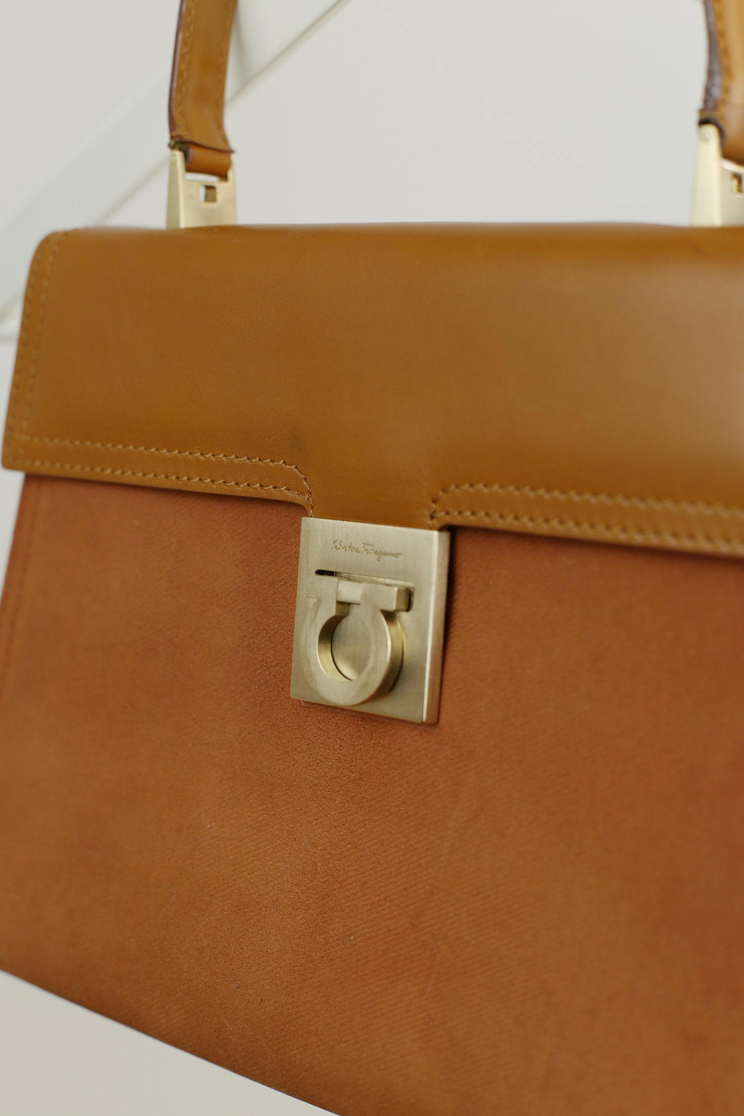 Vintage Salvatore Ferragamo Top-Handle Bag