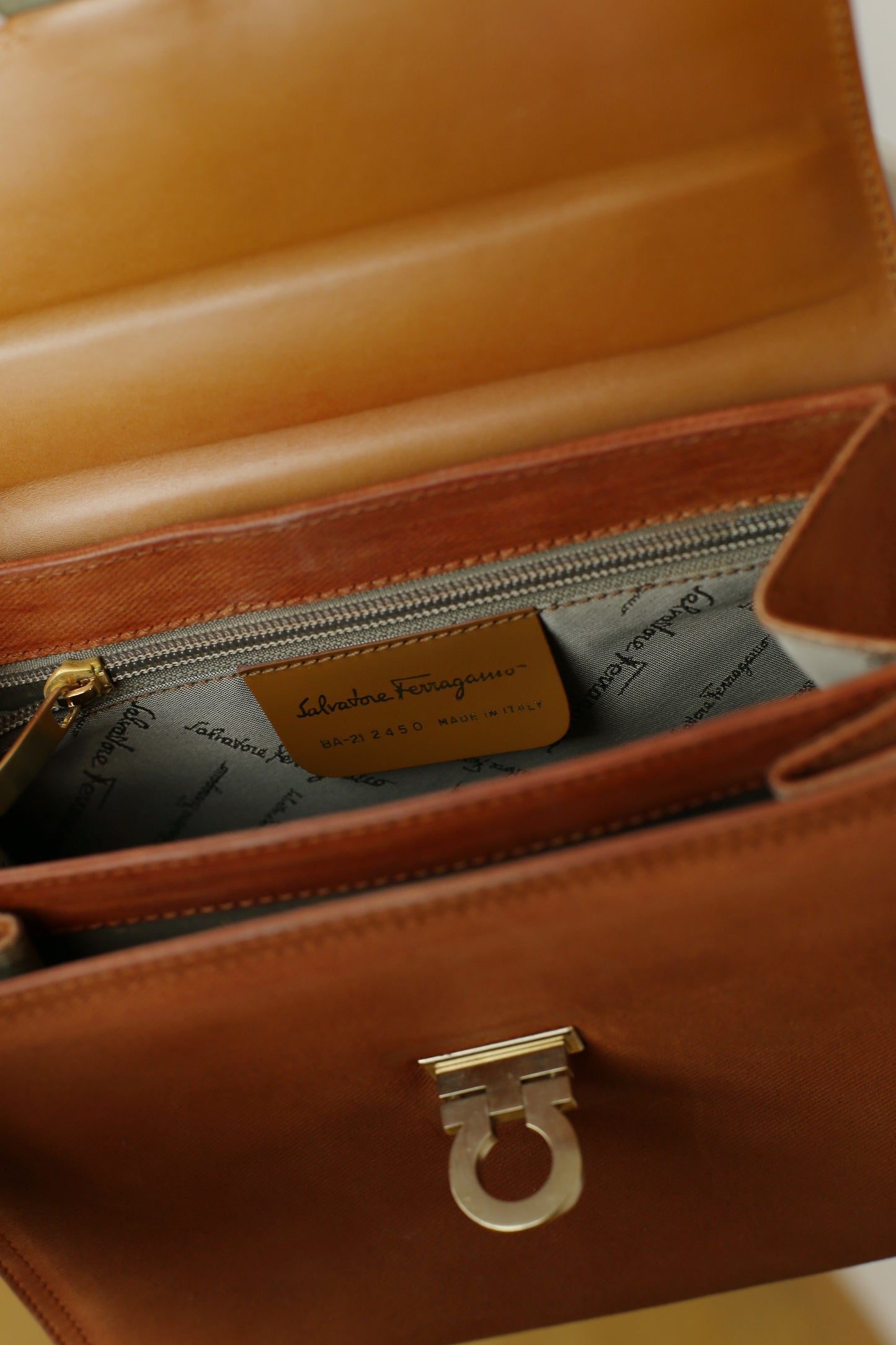 Vintage Salvatore Ferragamo Top-Handle Bag