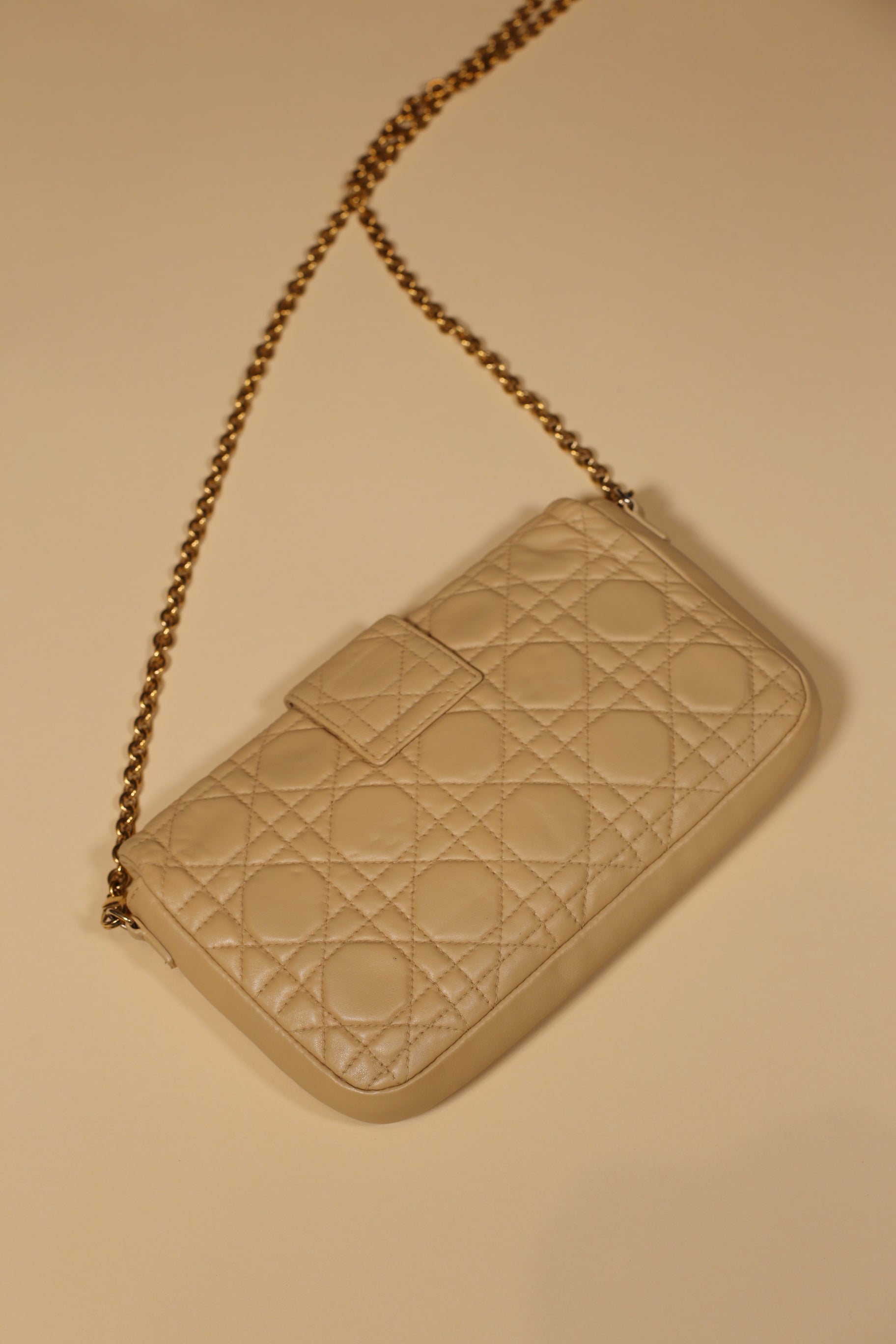Vintage Dior Cannage Cross-Body Bag with Chain – Maison Rivée