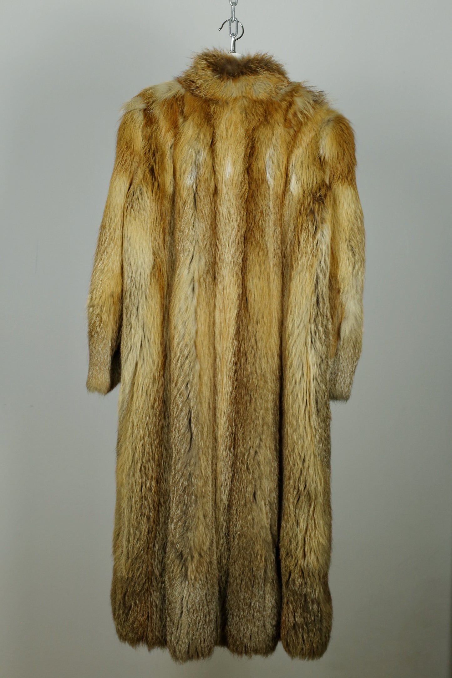 Vintage red fox coat "Celeste"