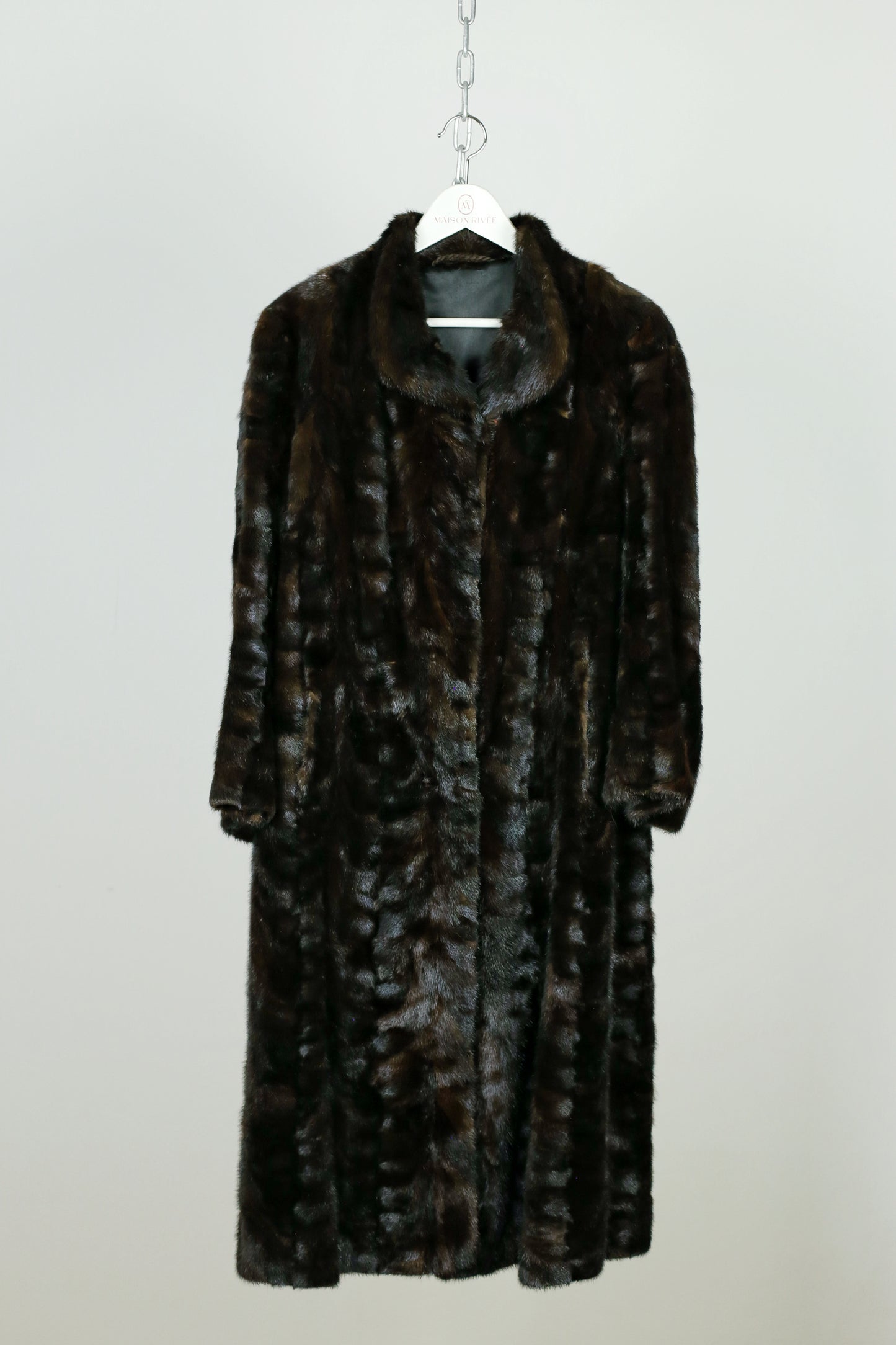 Vintage Black Mink Coat “Cathlyn”