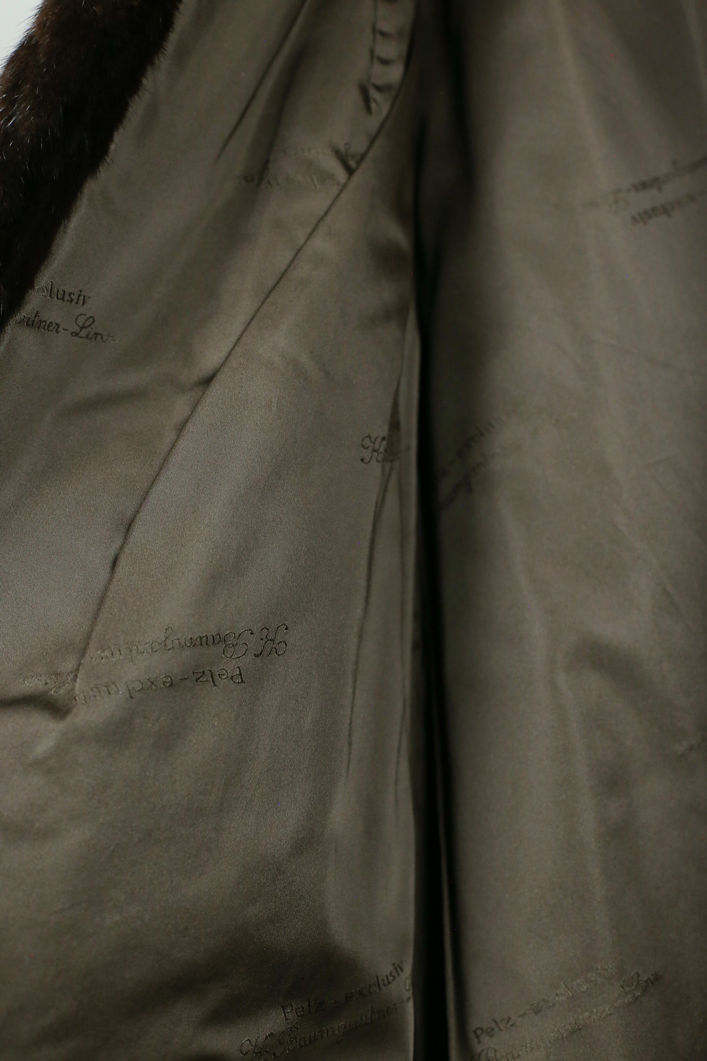 Vintage Deep Brown Mink Coat “Ingrid”