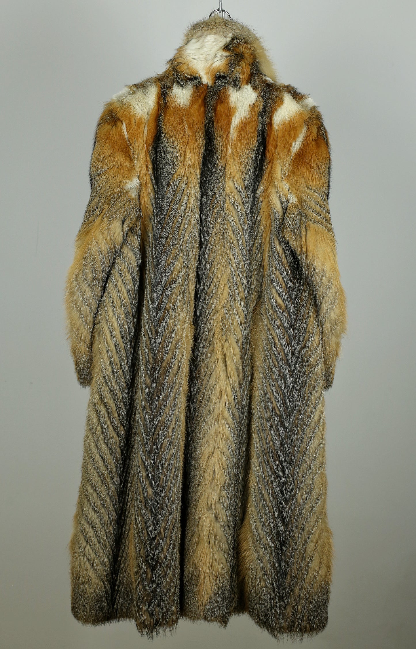Vintage Golden Fox Coat “Elida”