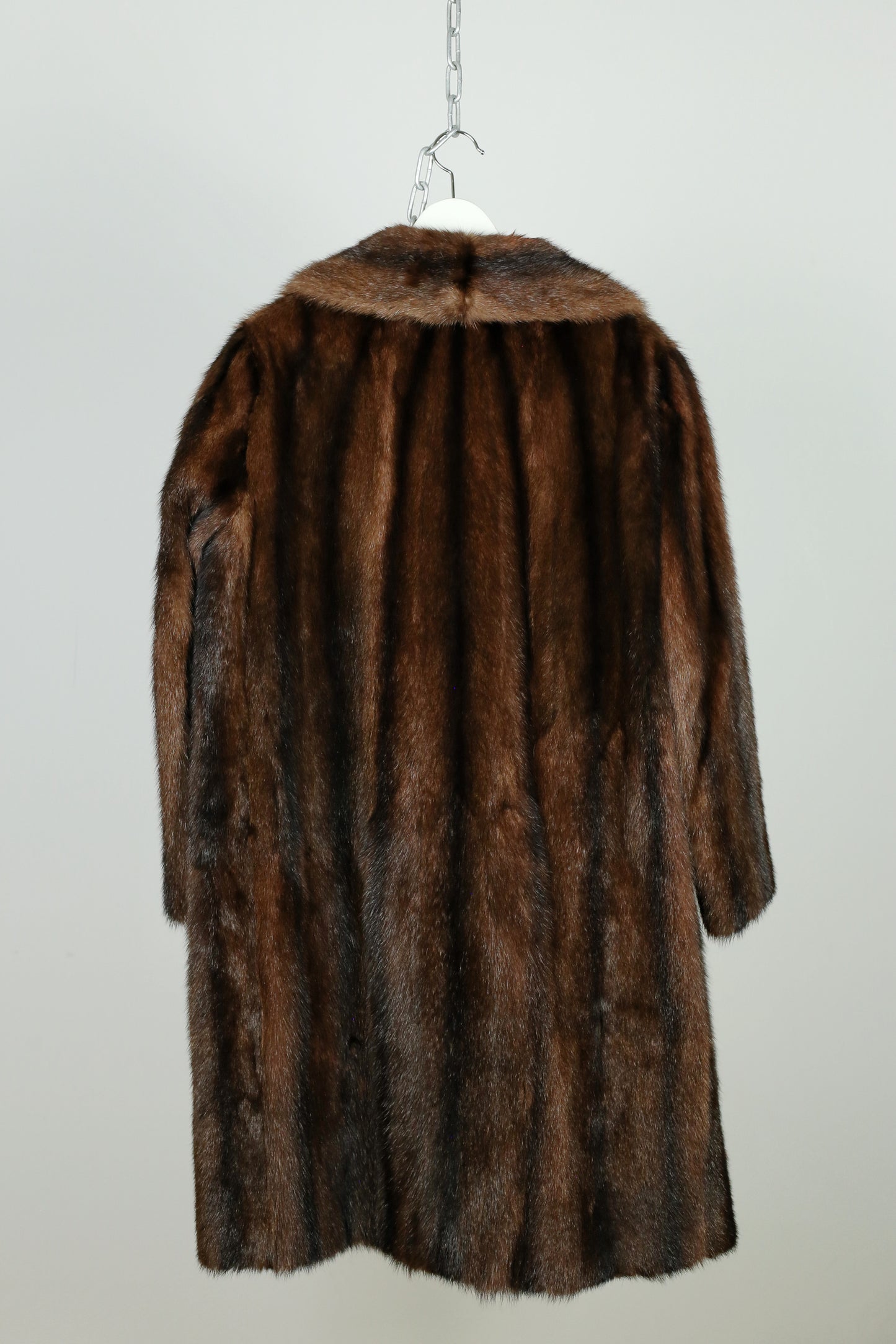 The Classic Mahogany Mink Coat "Clara"