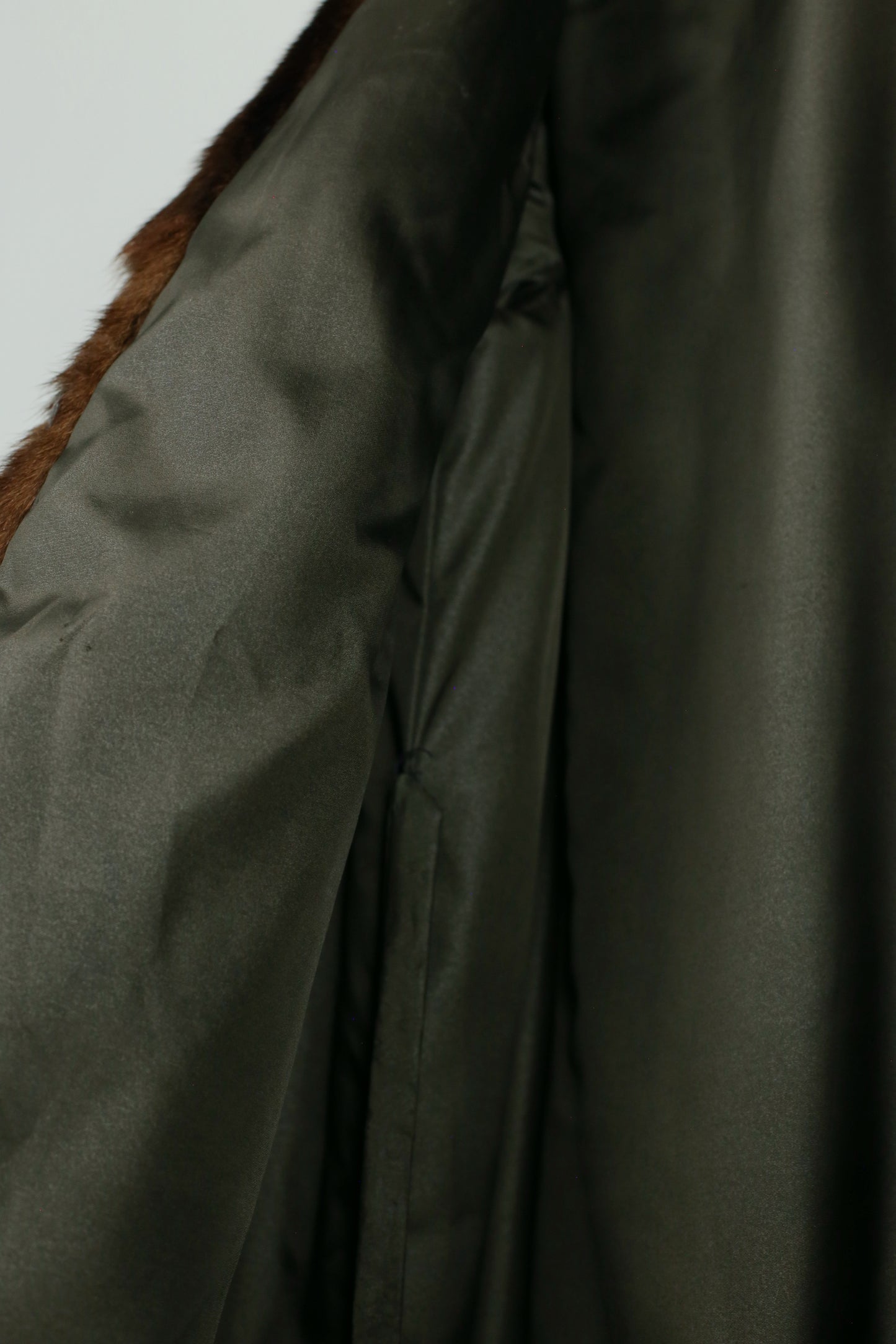 The Classic Mahogany Mink Coat "Clara"