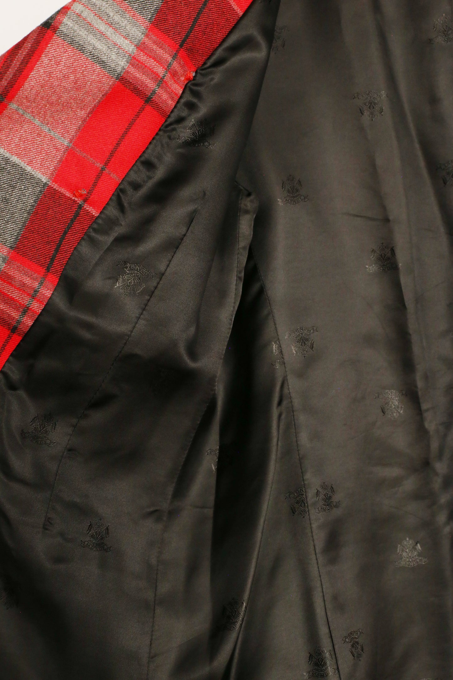 Mondi Vintage Tartan Wool Blazer