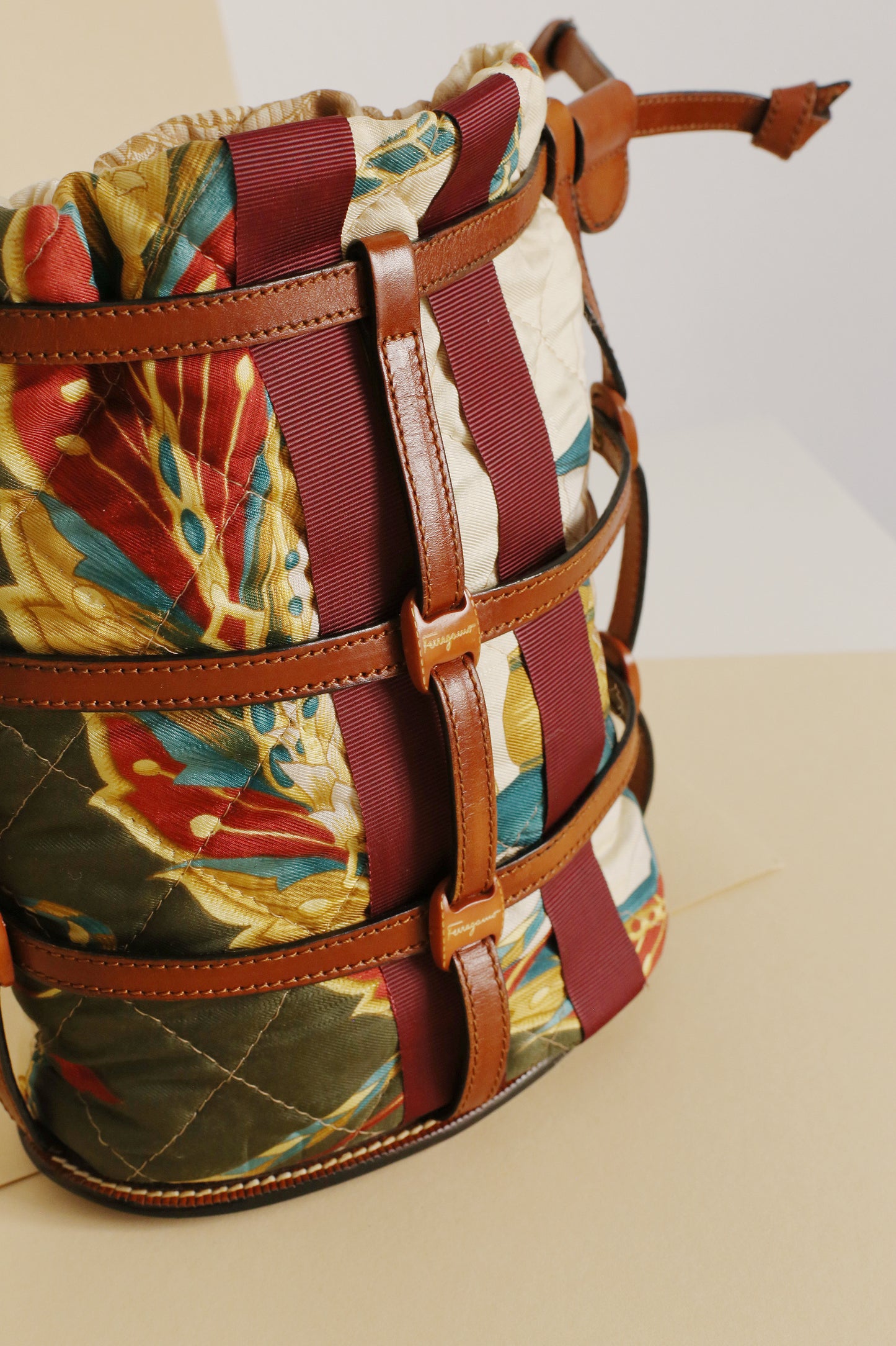 Vintage Salvatore Ferragamo Vintage Bucket Bag