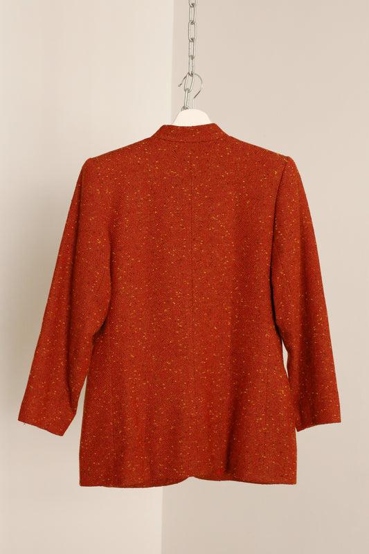 Yves Saint Laurent Rive Gauche Textured Wool Blazer